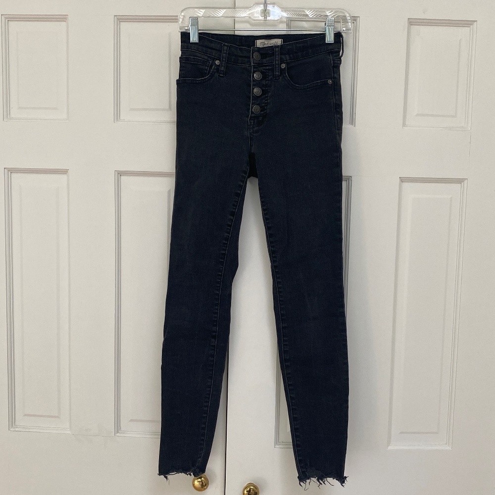 Madewell high rise skinny jeans
